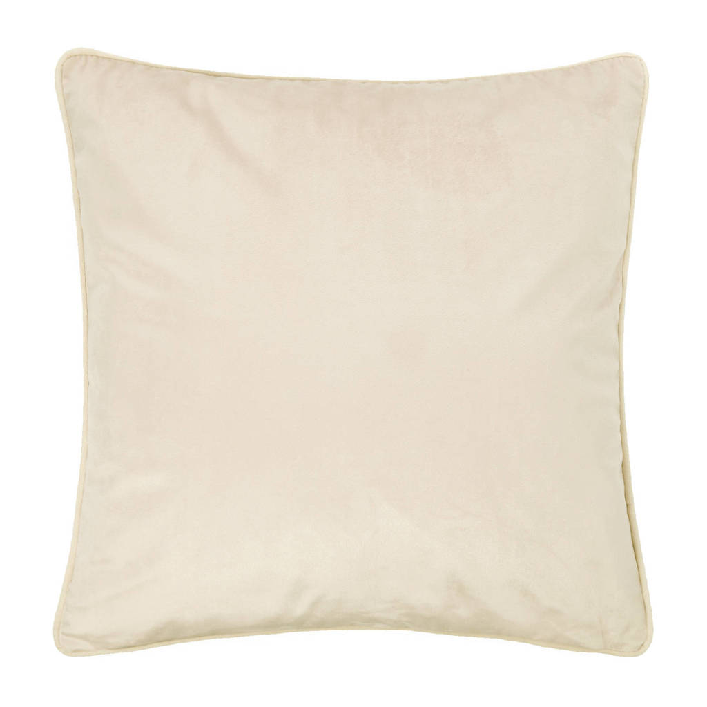 Wehkamp Home sierkussenhoes Bella (45x45 cm), Gebroken wit