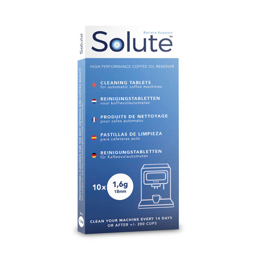 Solute reinigingstablet koffie- en espressomachine (10 stuks)