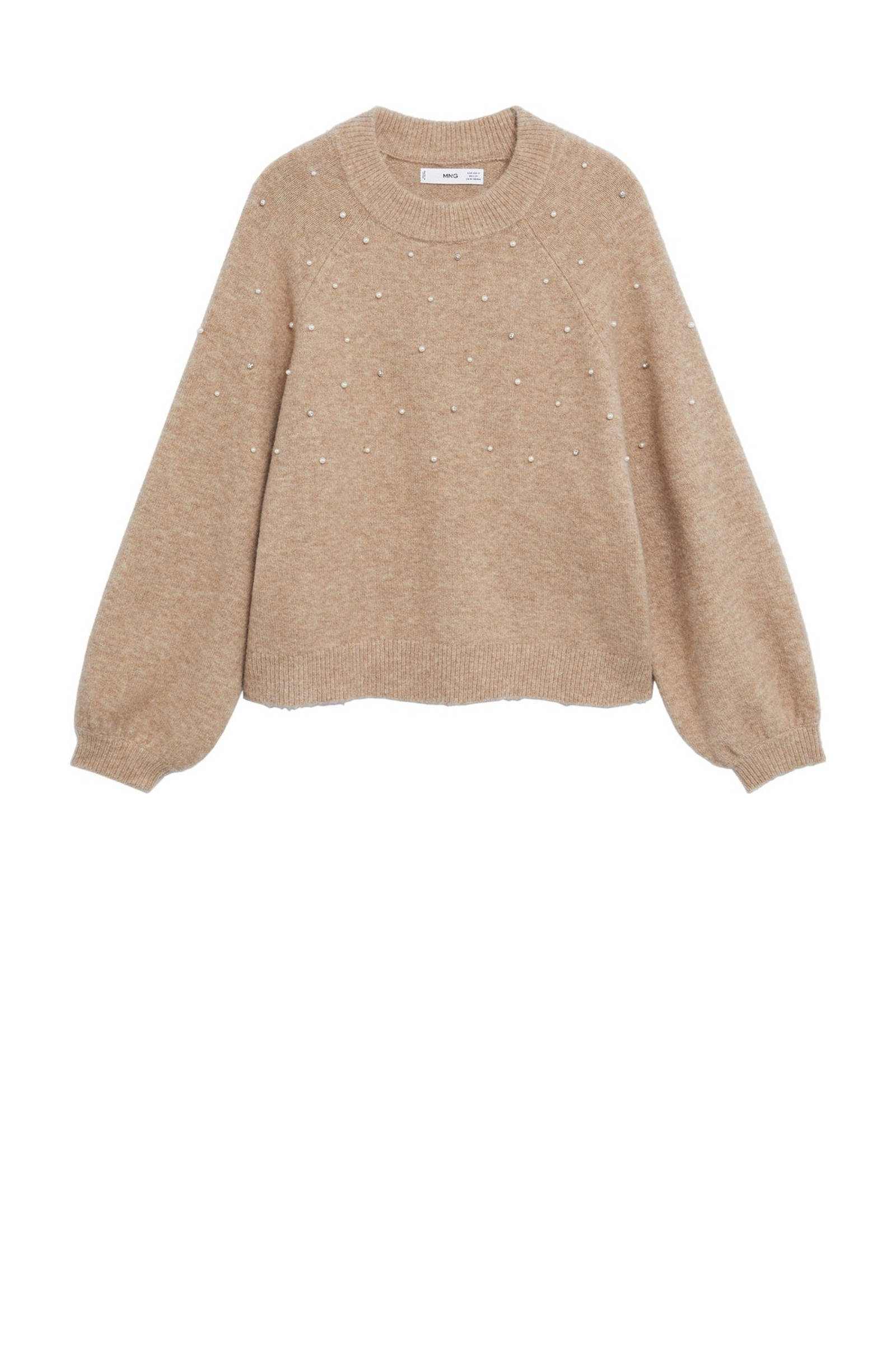 Mango trui met wol camel | wehkamp Mango trui camel | wehkamp