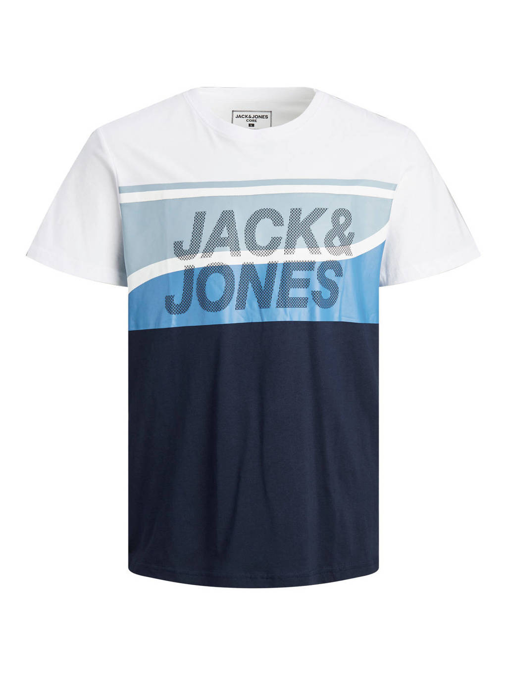 JACK & JONES JUNIOR T-shirt Resist met logo donkerblauw, Donkerblauw