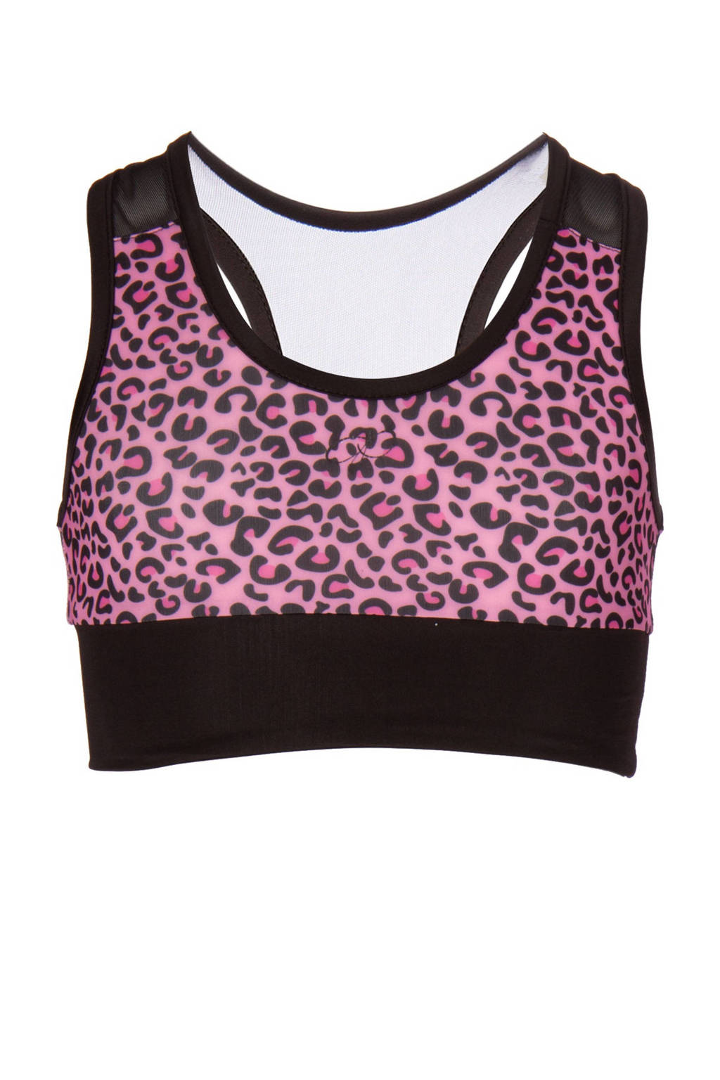 Papillon sporttop roze/zwart, Roze/zwart