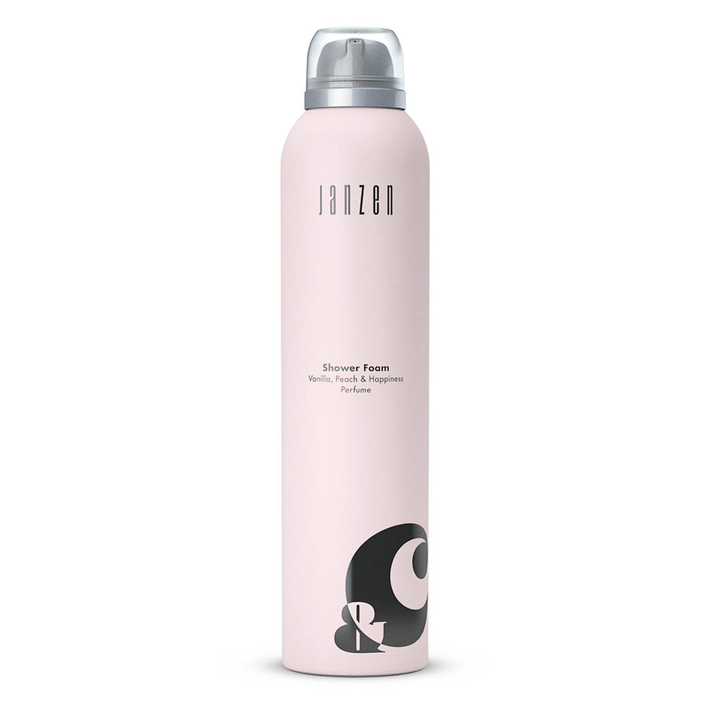 JANZEN &C Vanilla, Peach & Happiness douchegel - 200 ml