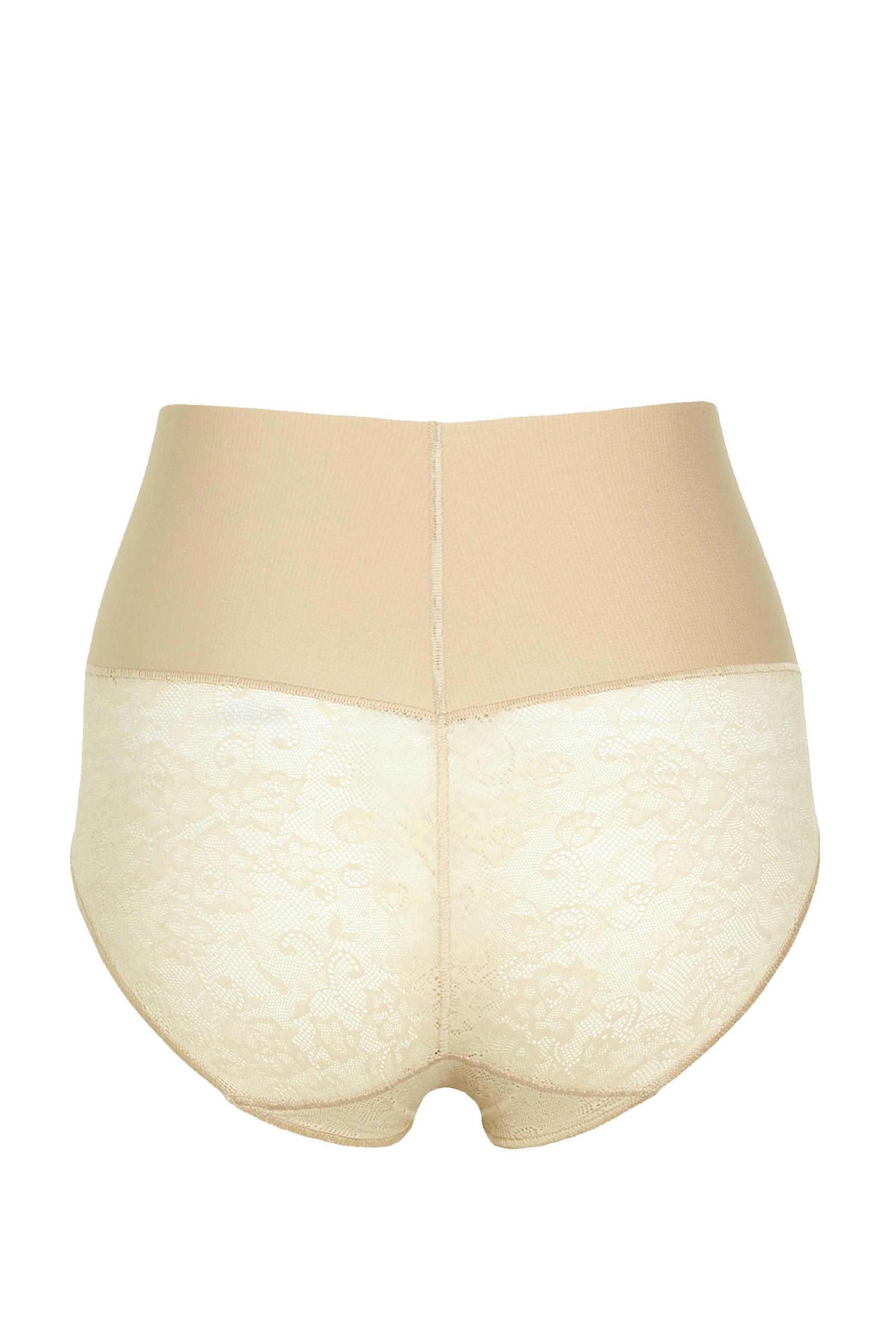 Maidenform High Waist Corrigerende Slip Tame Your Tummy Met Kant Zwart Zwart 0738994587718