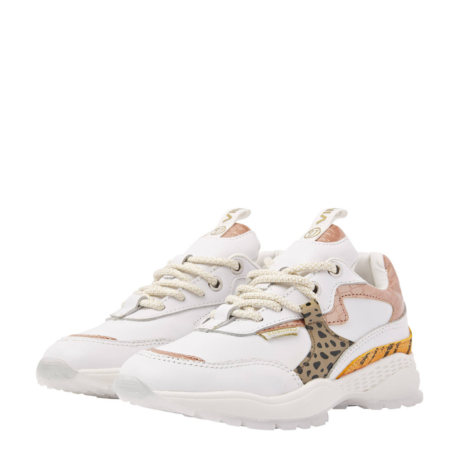 Vingino Mandy Zwart/Goud Kinderen | VG42-1016-07 | SNEAKERS