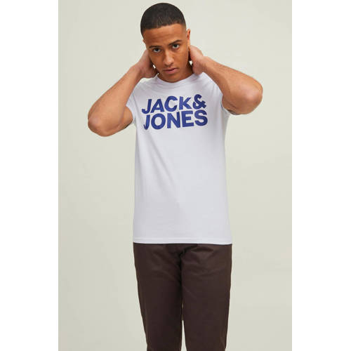 JACK & JONES ESSENTIALS slim T-shirt zwart - (set van 3) afbeelding
