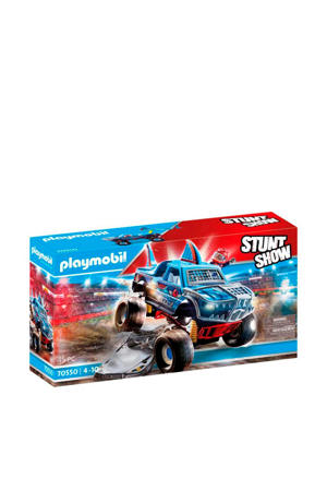 Wehkamp Playmobil Stuntshow Playmobil Stuntshow Monster Truck Haai 70550 aanbieding