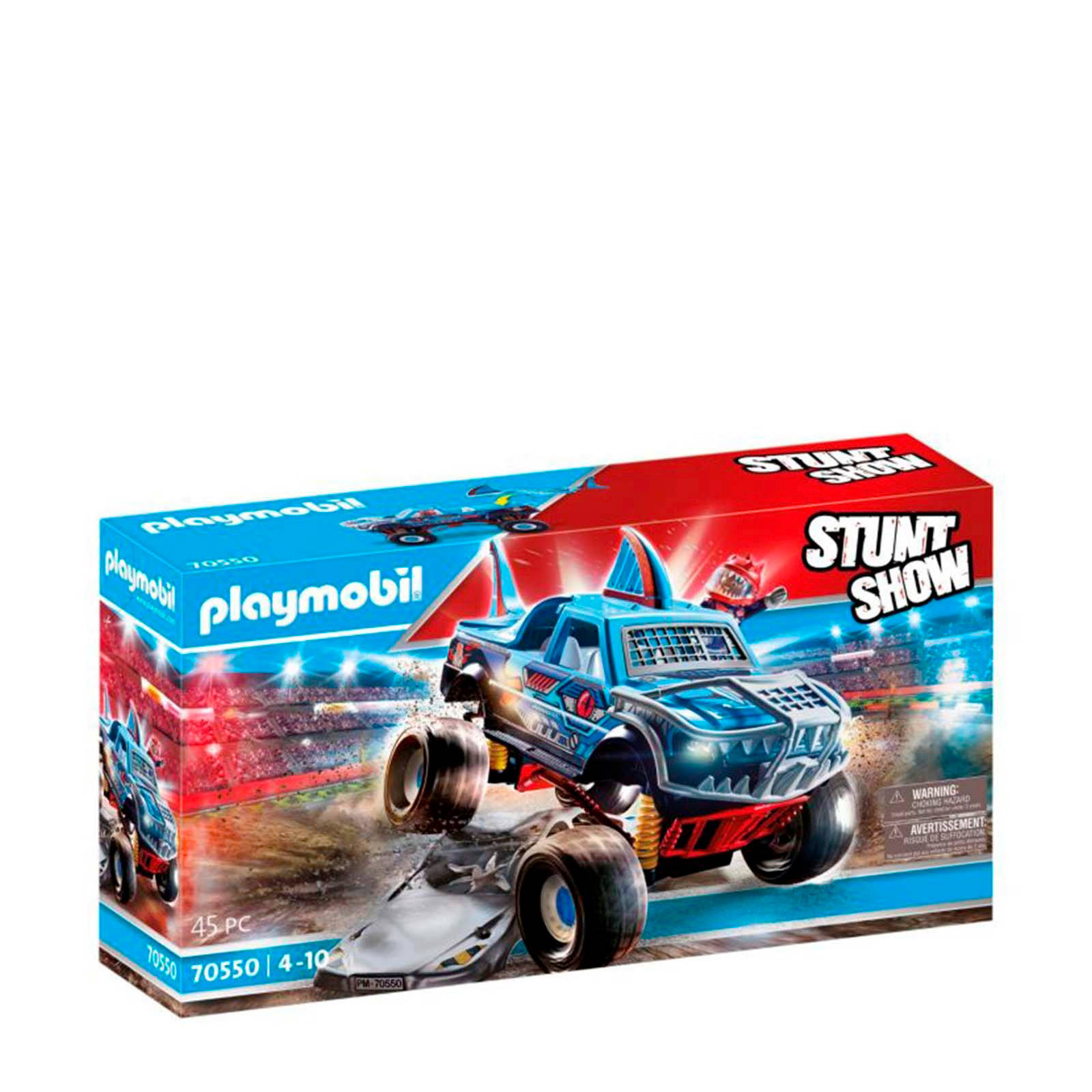 Playmobil ® Constructie speelset Monster Truck haai(70550 ), Stuntshow(45 stuks ) online kopen