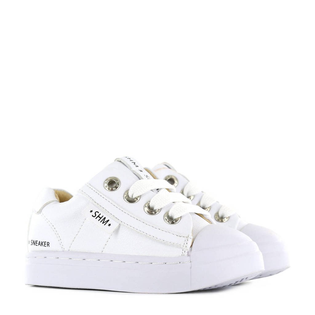Shoesme SH21S001-J leren sneakers wit wehkamp