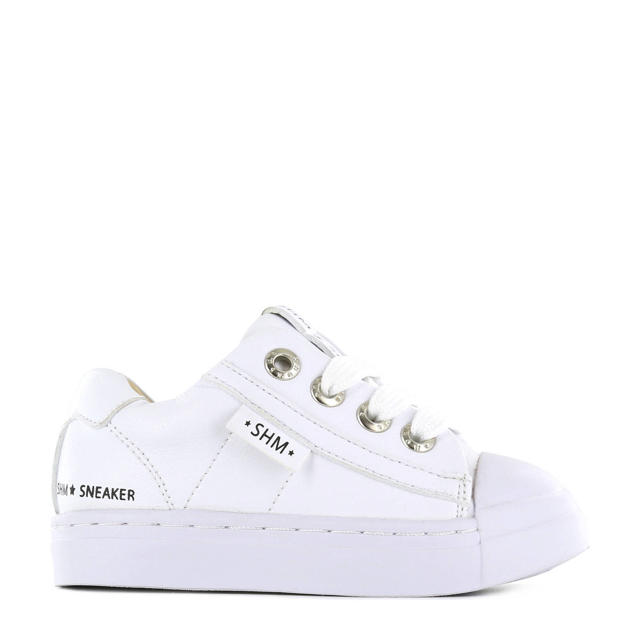 Shoesme SH21S001-J leren sneakers wit