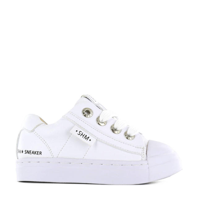 Shoesme SH21S001-J leren sneakers wit Shoesme SH21S001-J leren sneakers wit
