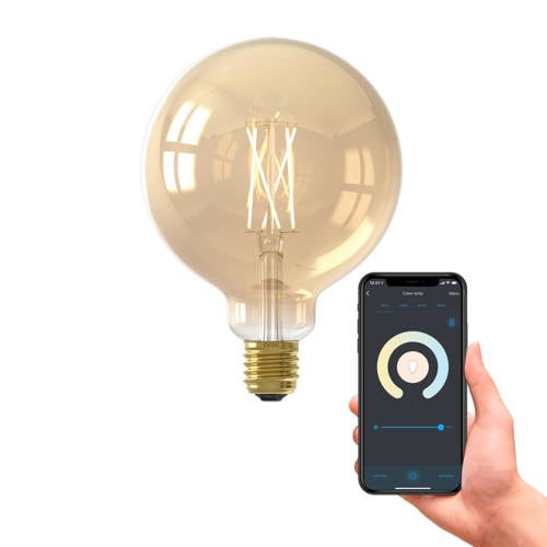 Calex wifi Smart G125 Goud filament E27