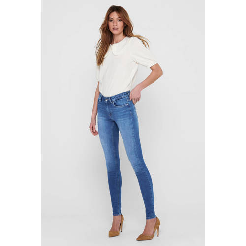 ONLY skinny jeans ONLBLUSH medium blue denim afbeelding