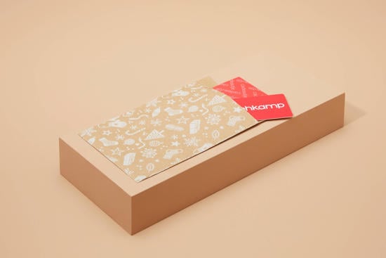 Wehkamp cadeaukaartverpakking