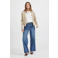 VILA gebreid vest VIRIL zand