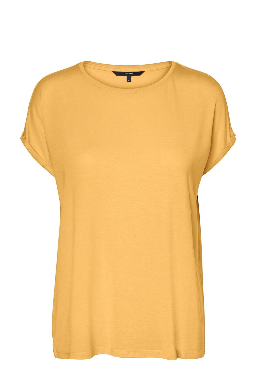 AWARE by VERO MODA Tshirt VMAVA geel wehkamp