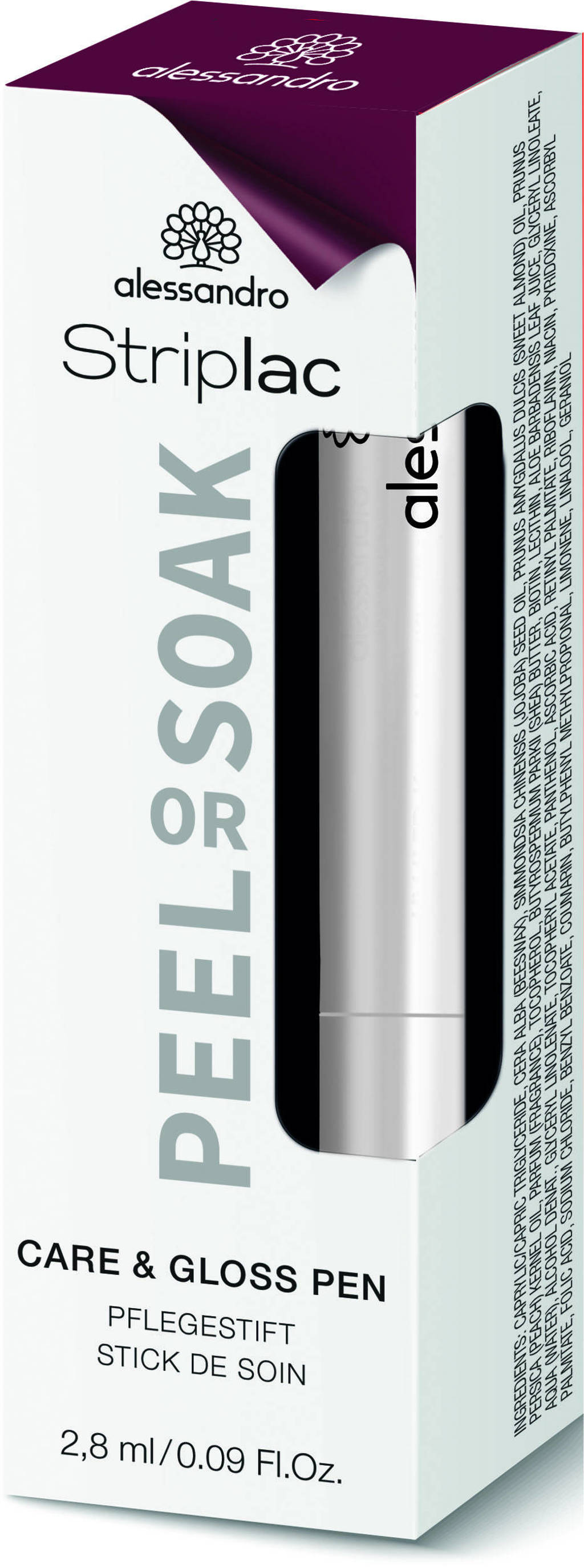 Alessandro Care & Gloss Finish gelnagellak