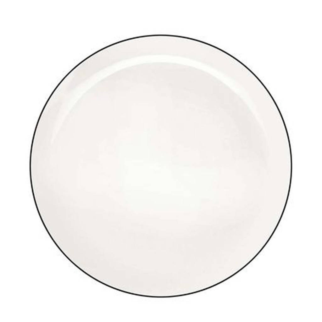 ASA Selection Onderbord A Table Ligne Noire Ø 30 cm, Wit