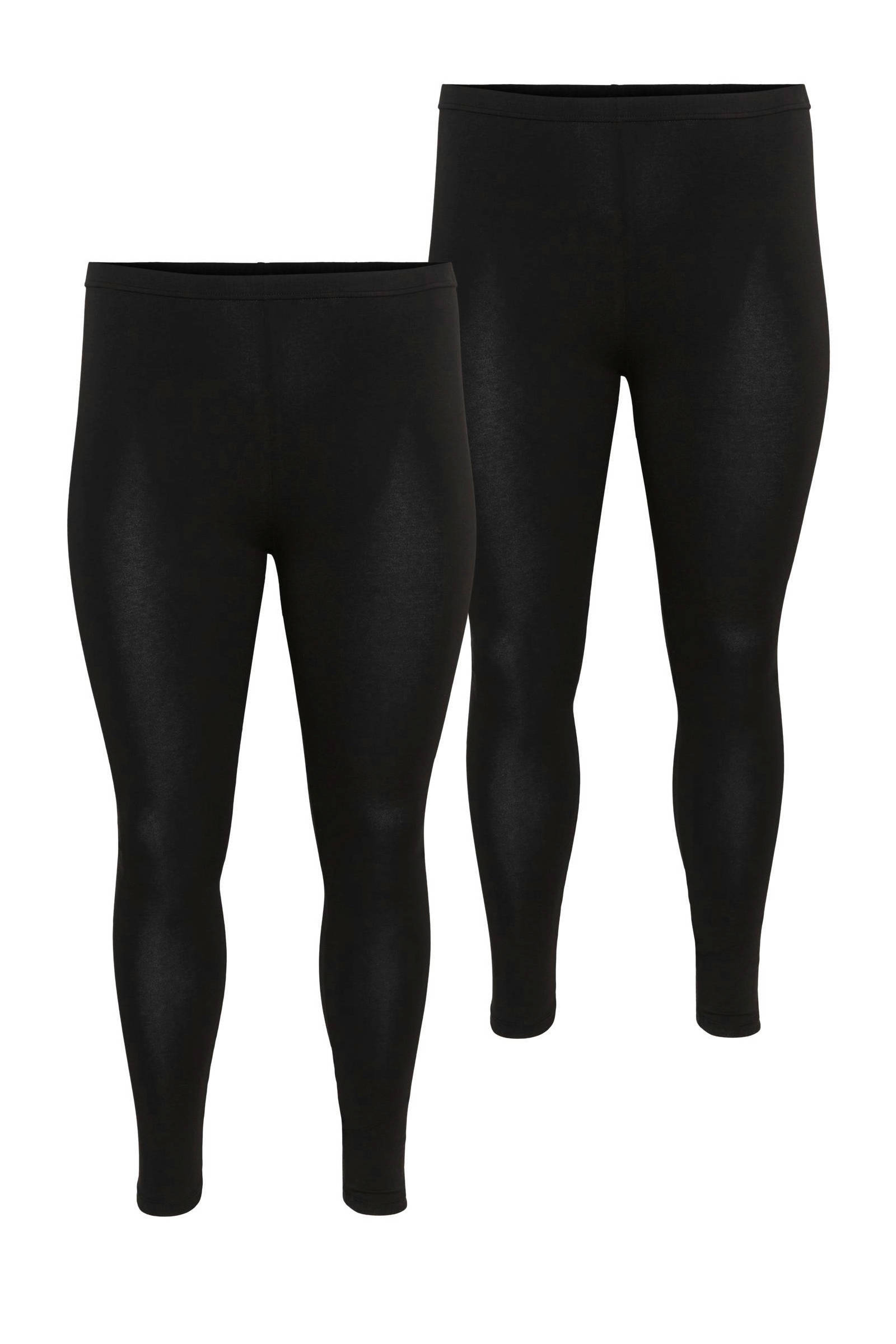 VERO MODA CURVE Plus Size legging set van 2 zwart online kopen