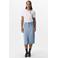 OBJECT T-shirt OBJANNIE met modal wit