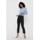ONLY gestreepte blouse ONLLECEY lichtblauw