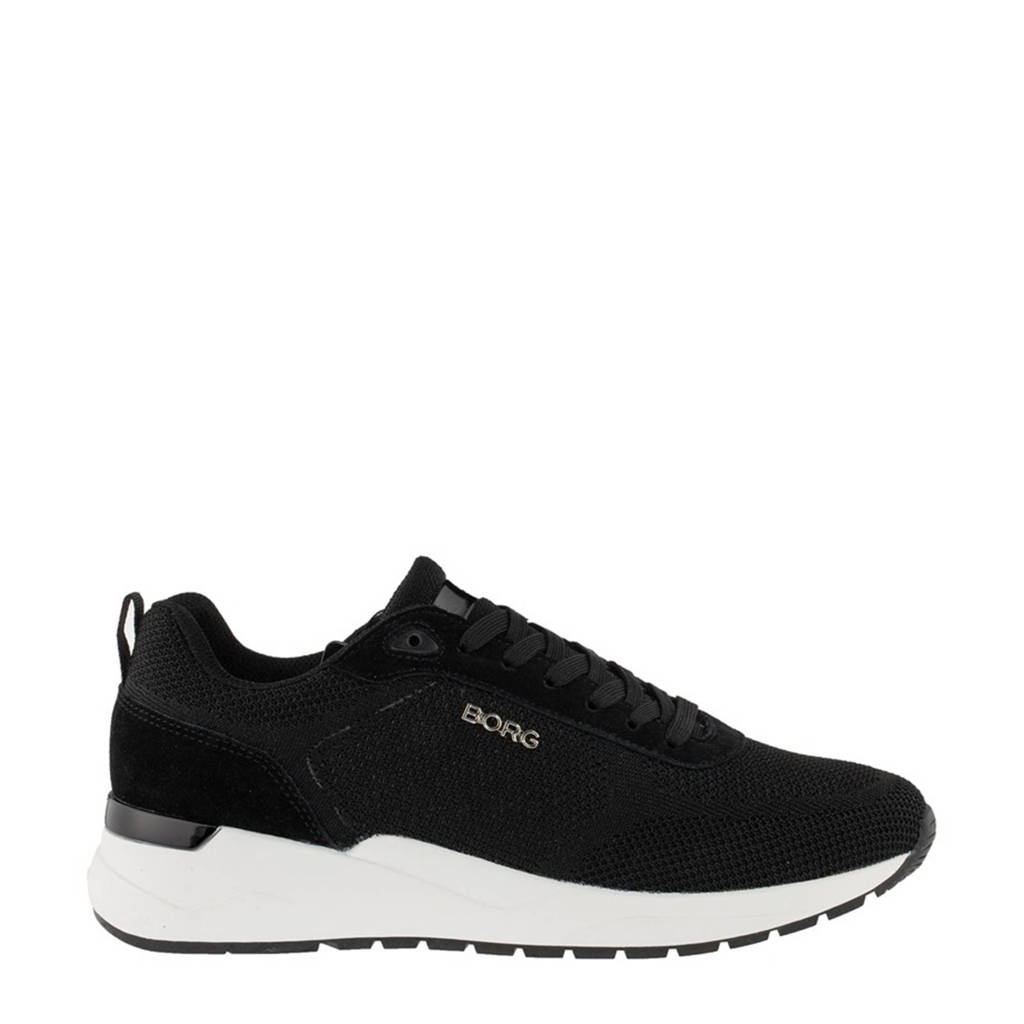 Björn Borg R1900 KNT M sneakers zwart, Zwart