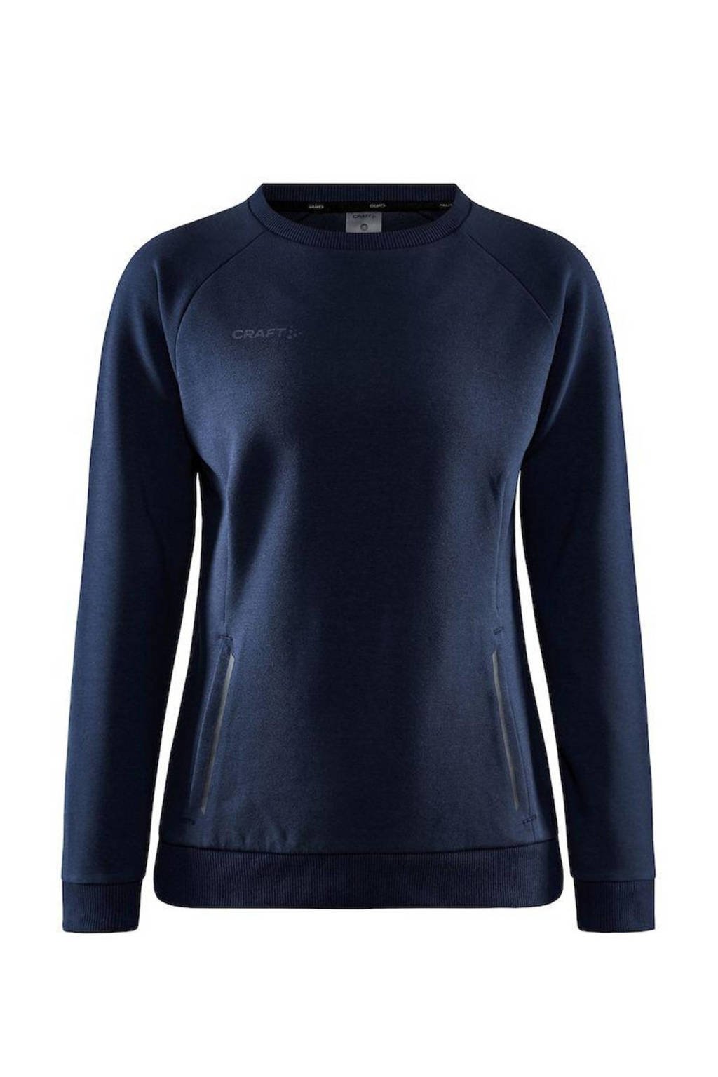 Craft sportsweater donkerblauw, Donkerblauw