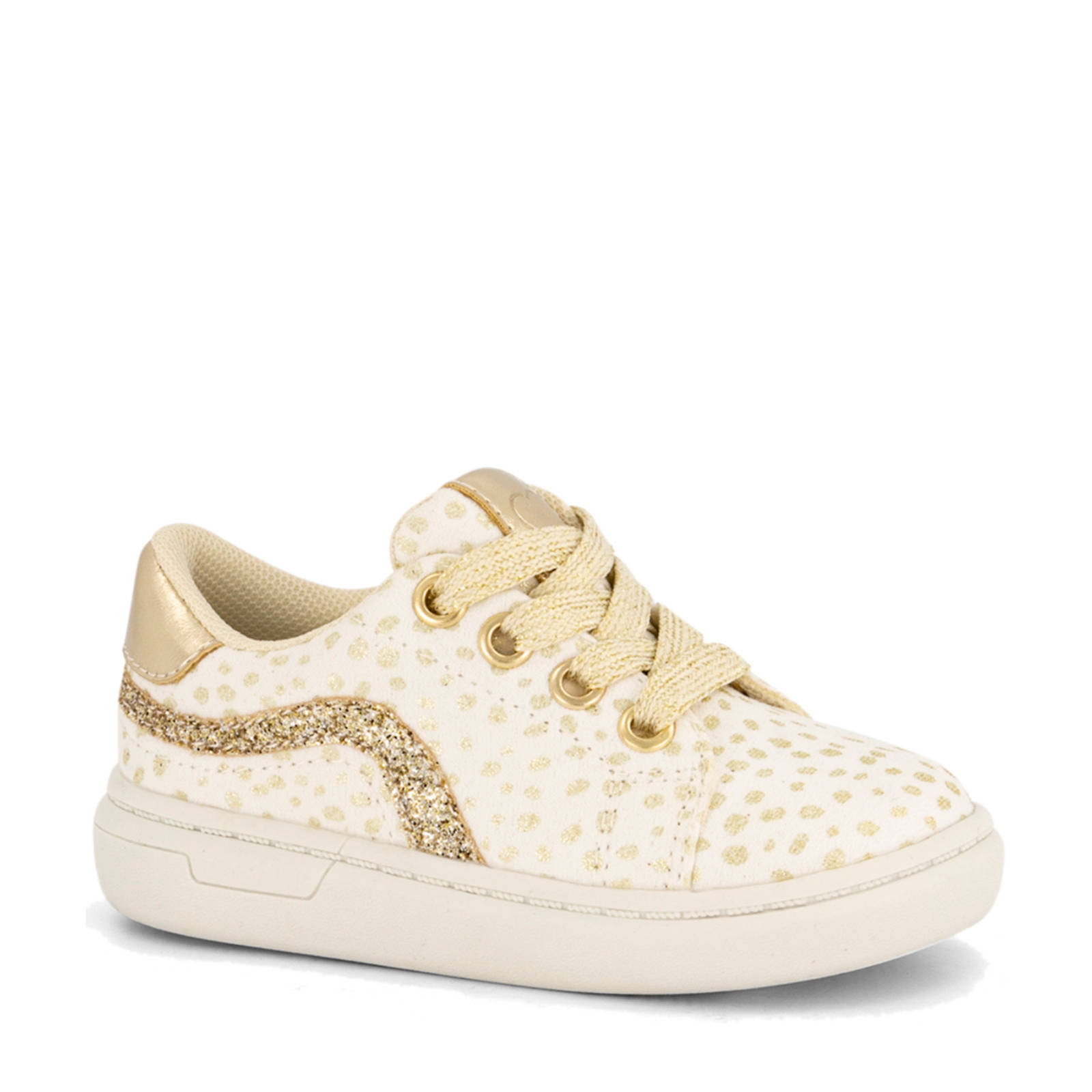 Cupcake Couture sneakers wit/goud | wehkamp