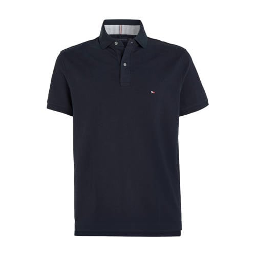Tommy Hilfiger regular fit polo 1985 donkerblauw afbeelding