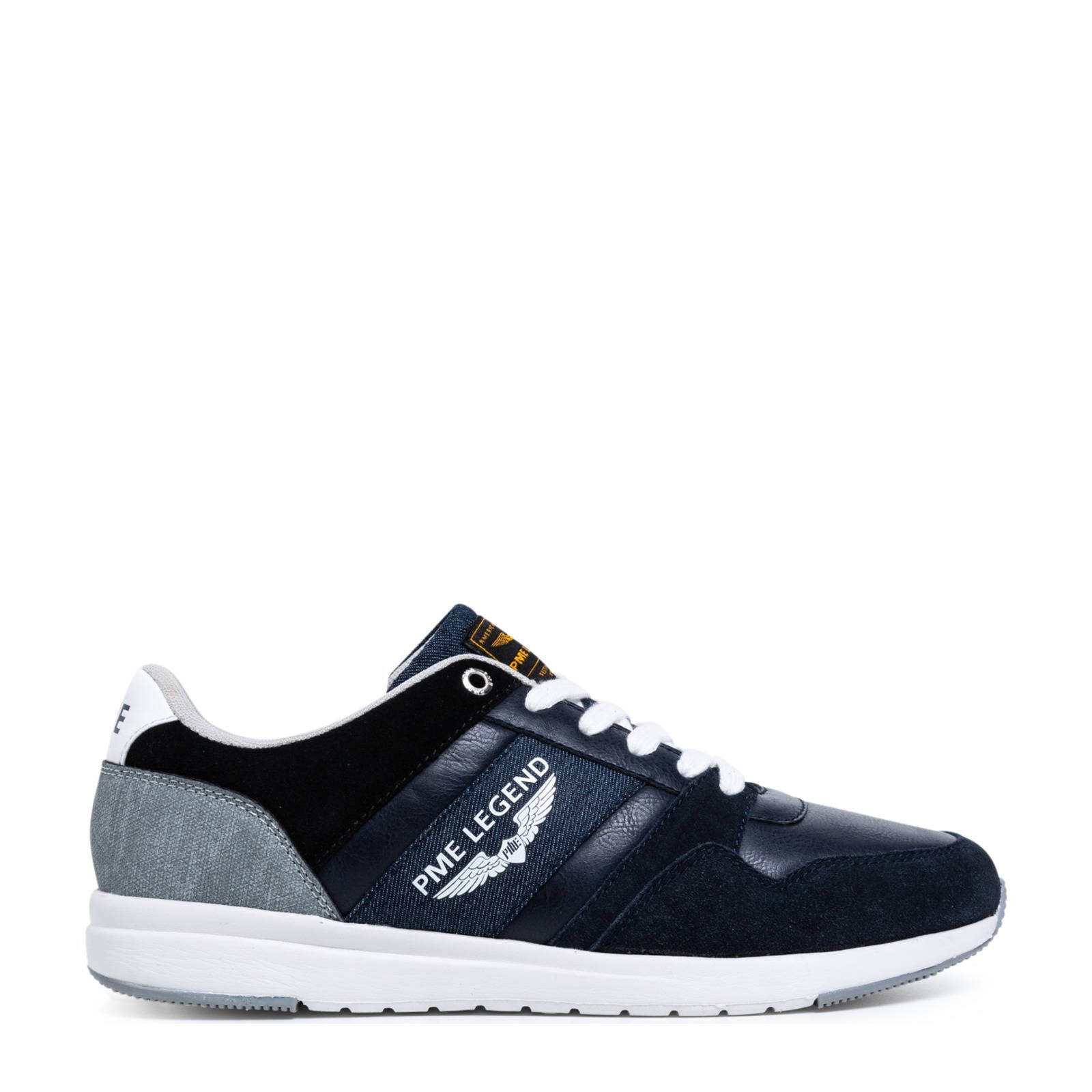 PME Legend Dragger suède sneakers donkerblauw | wehkamp