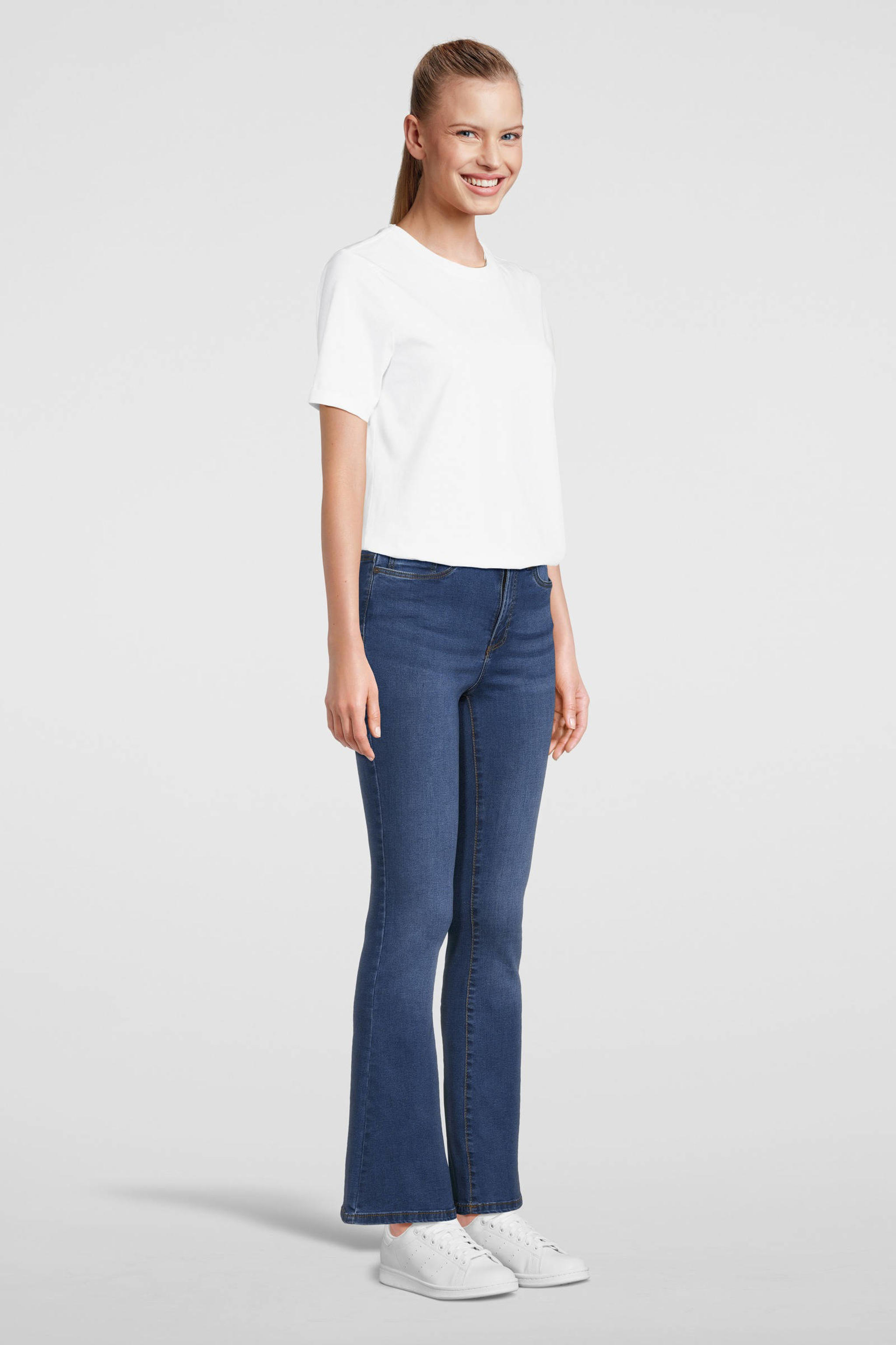 NOISY MAY Nmsallie Hw Flare Jeans Oatmeal Noos, havermout, 28W x 32L NOISY MAY Nmsallie Hw Flare Jeans Oatmeal Noos, havermout, 28W x 32L