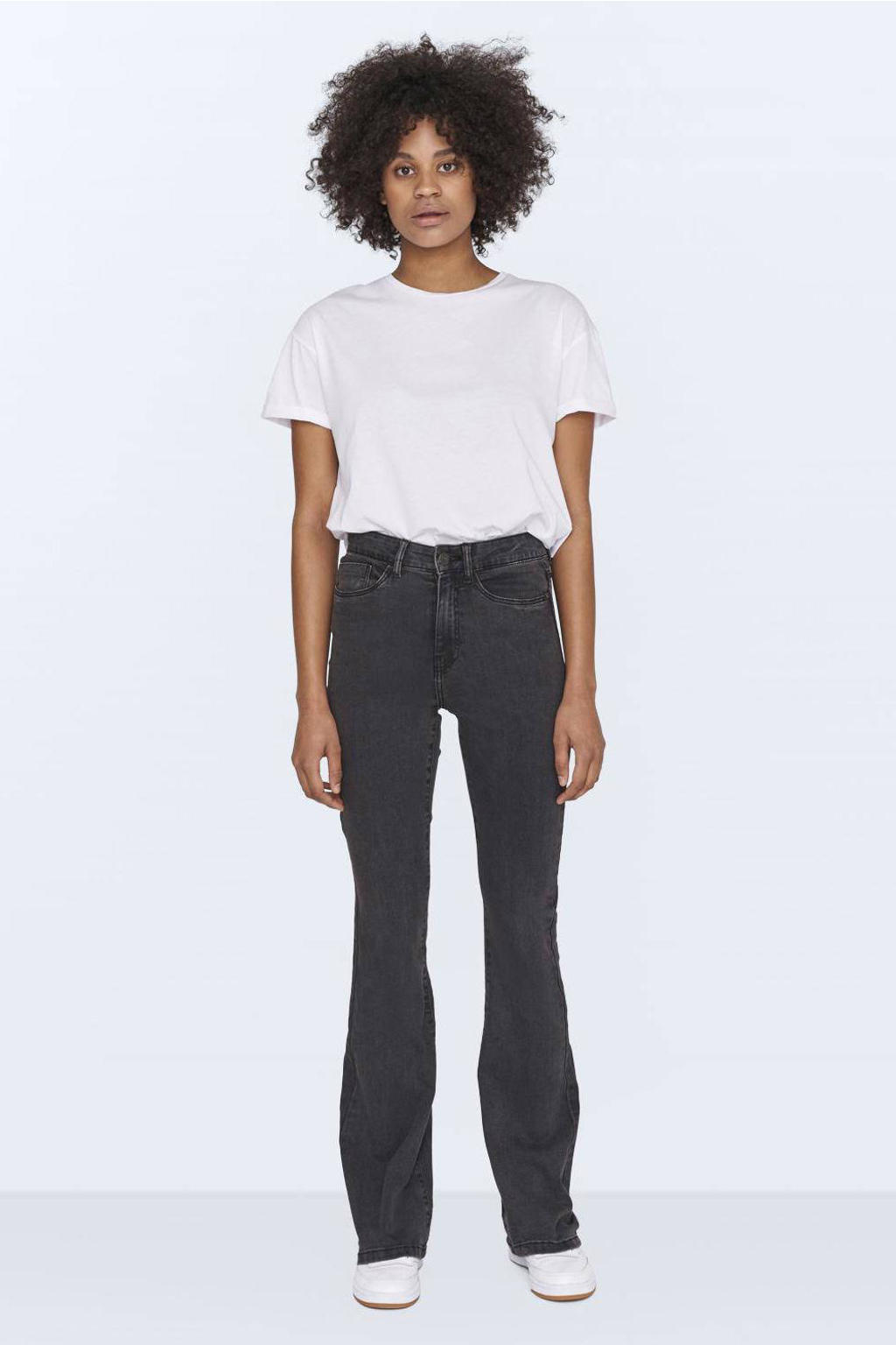 NOISY MAY ladies Slagjeans Nmsallie Hw Flare Jeans Oatmeal Noos, oatmeal, 29W / 30L NOISY MAY ladies Slagjeans Nmsallie Hw Flare Jeans Oatmeal Noos, oatmeal, 29W / 30L