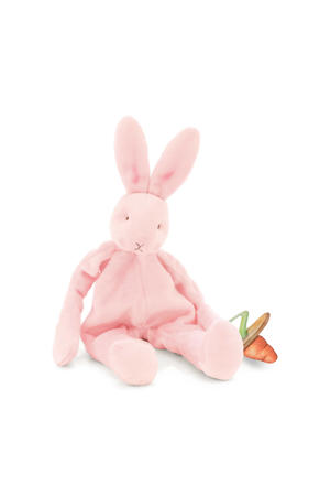 speenknuffel konijn roze knuffel 25 cm