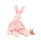 Bunnies By The Bay speenknuffel konijn roze knuffel 25 cm