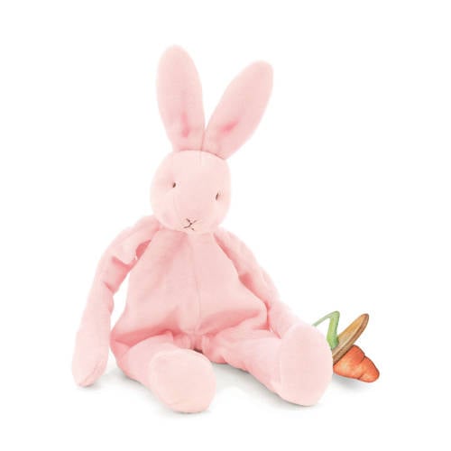 Bunnies By The Bay speenknuffel konijn roze knuffel 25 cm afbeelding