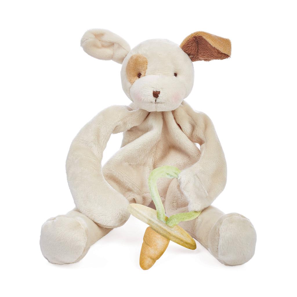 Bunnies By The Bay speenknuffel hond knuffel 25 cm