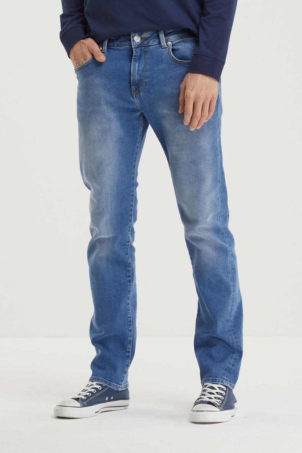 LTB straight fit jeans Hollywood  antares wash,  Antares wash blue