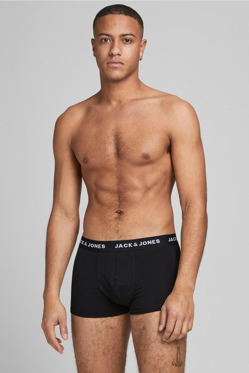 JACK & JONES boxershort Solid (set van 10)