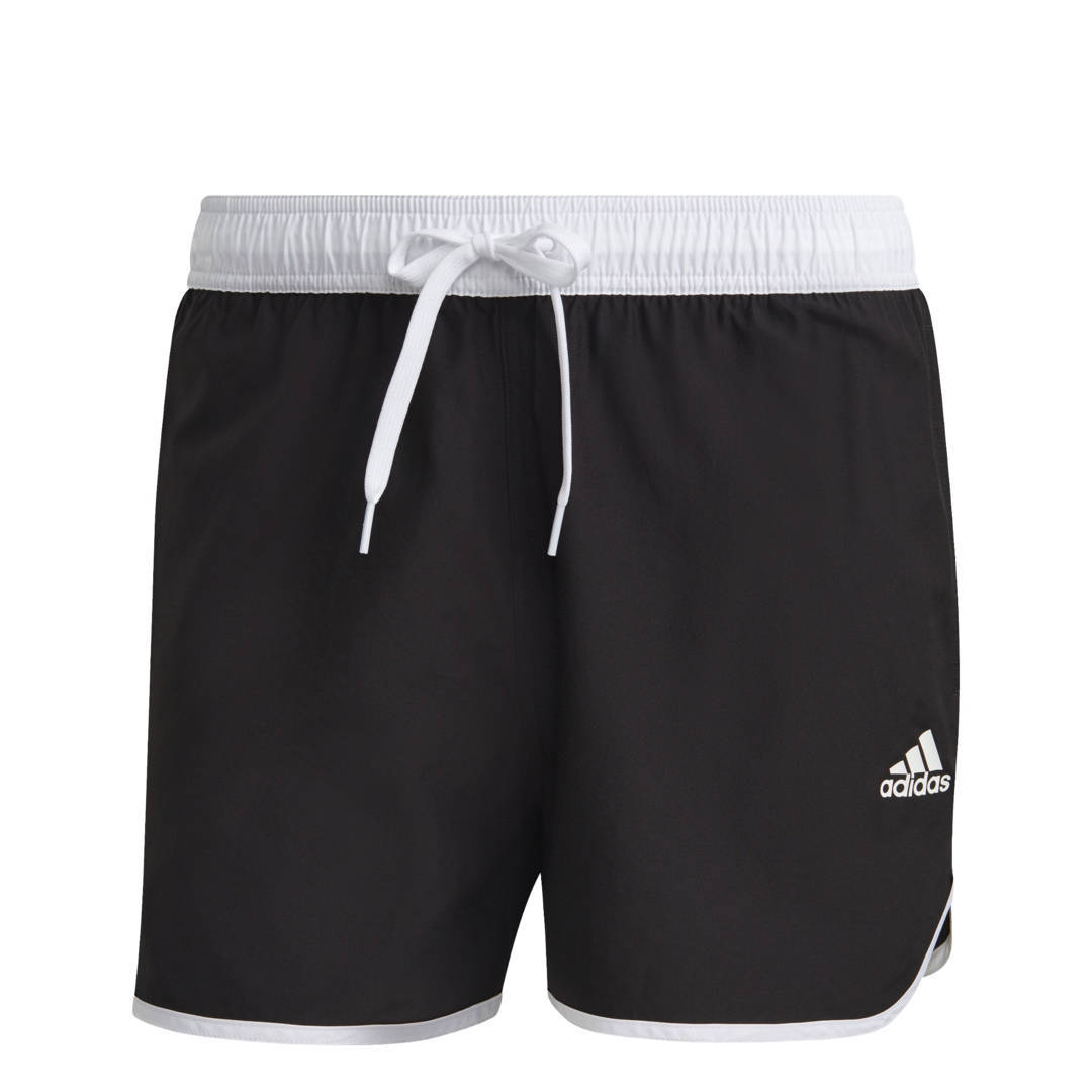 adidas Performance zwemshort zwart/wit | wehkamp