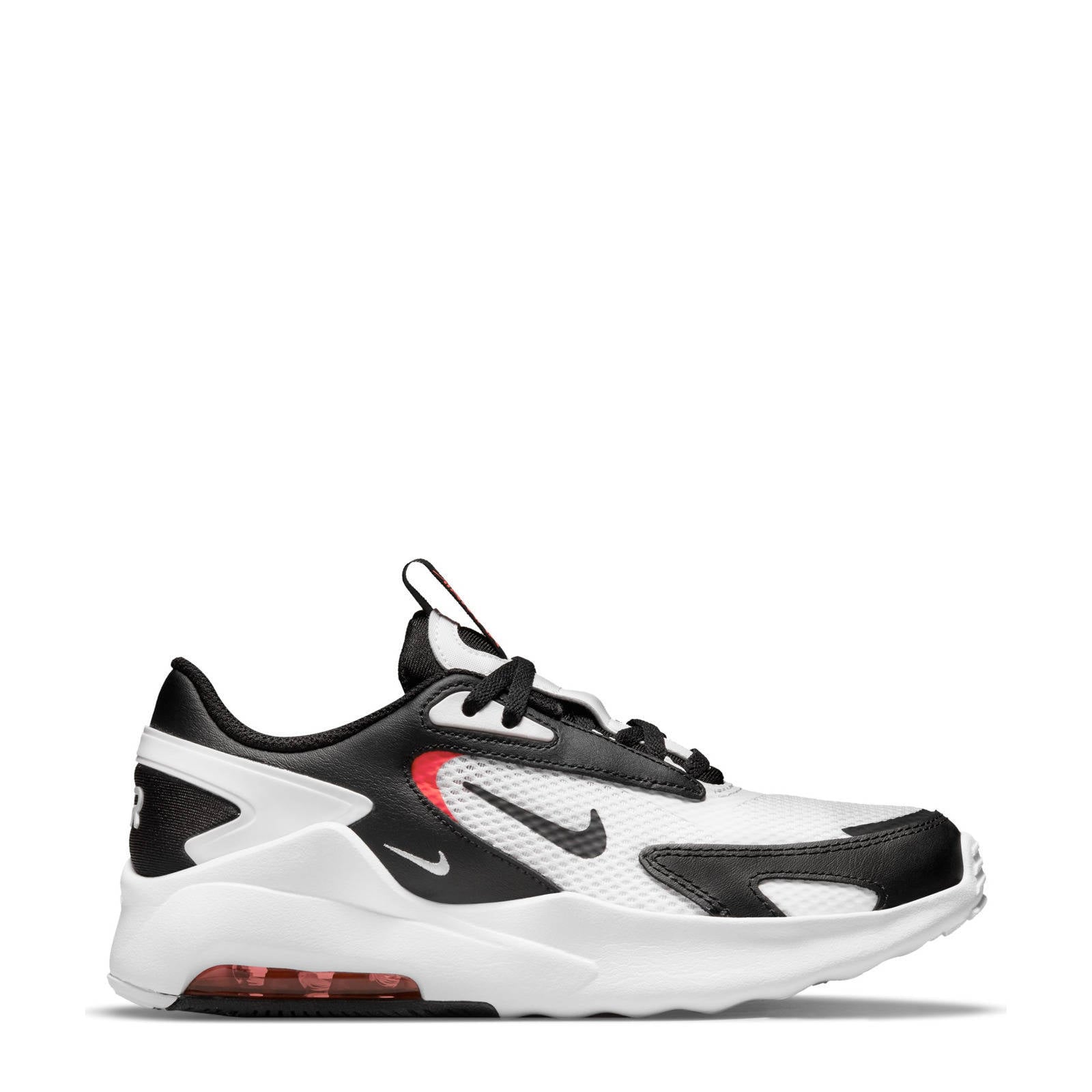 Nike Air Max Bolt sneakers wit/zwart/rood | wehkamp