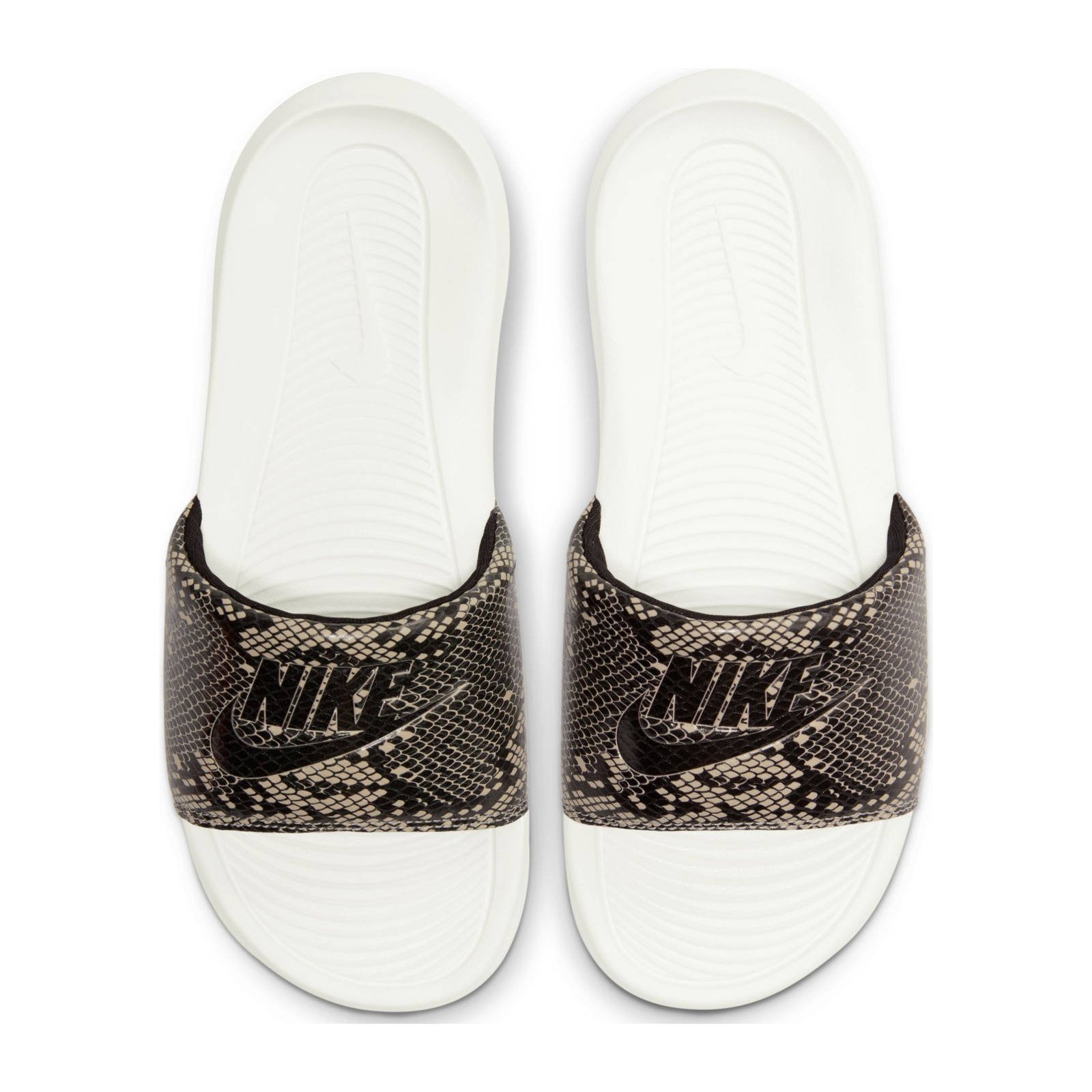 Nike Victori One Slipper met print voor dames Grijs online kopen