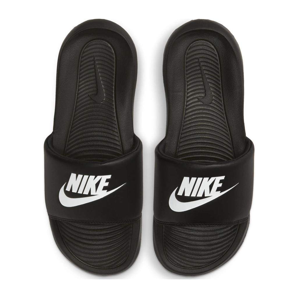 Nike Victori One Slide  badslippers zwart/wit