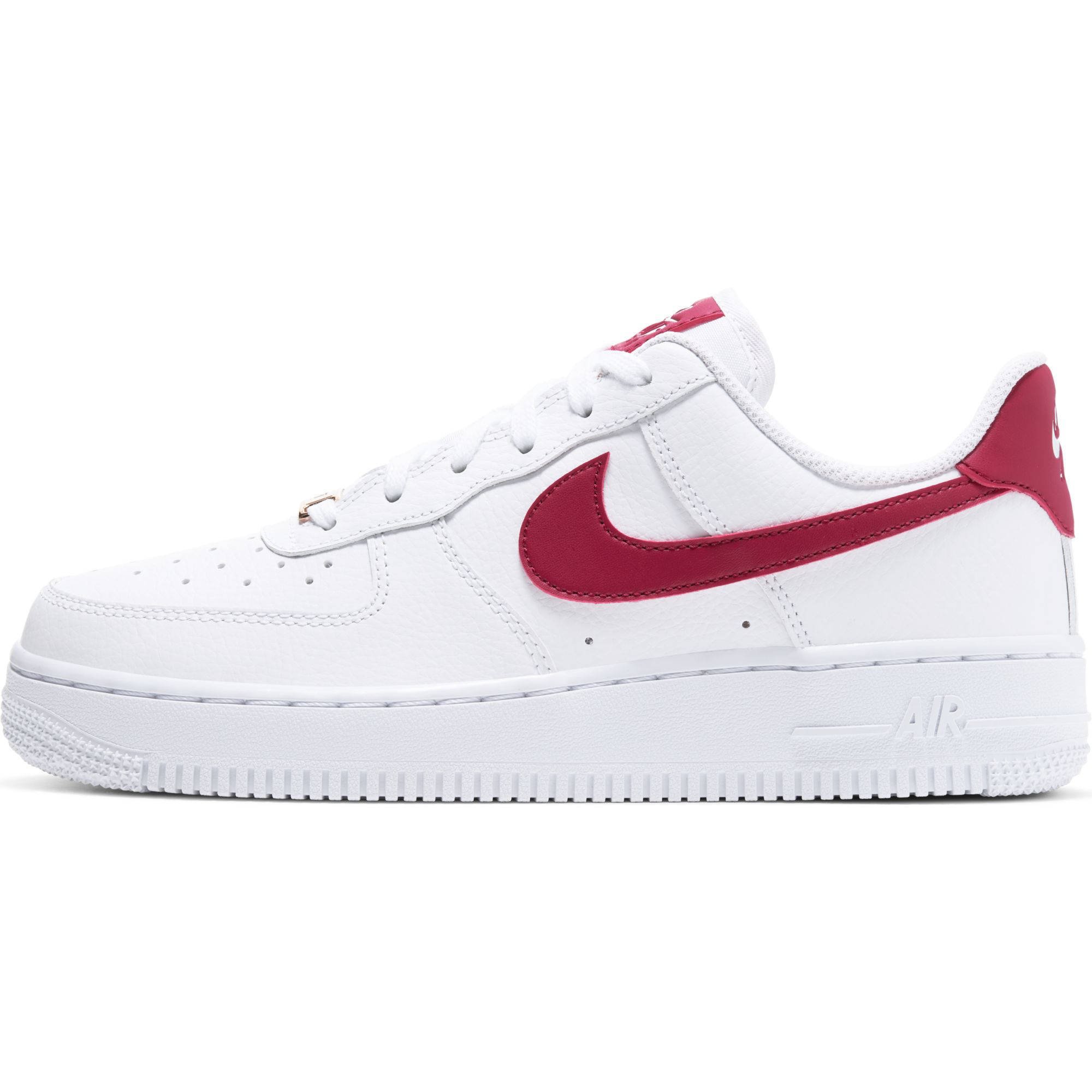 Air Force 1 '07 sneakers wit/rood