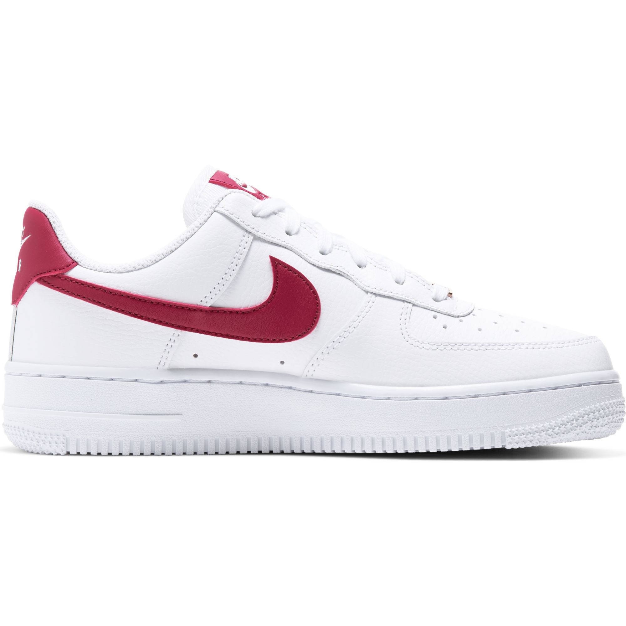 Air Force 1 '07 sneakers wit/rood