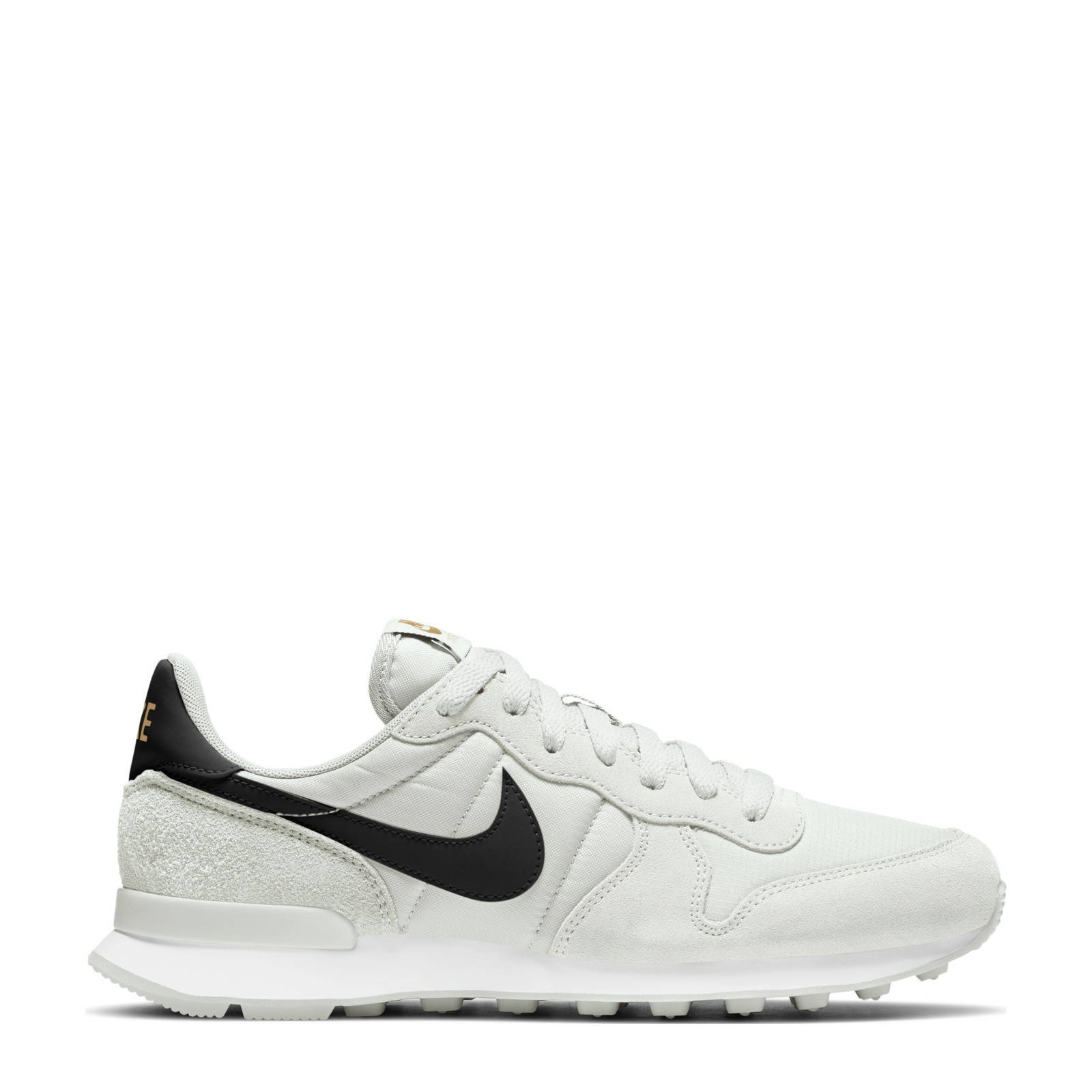 Nike Internationalist sneakers wit/zwart/goud | wehkamp