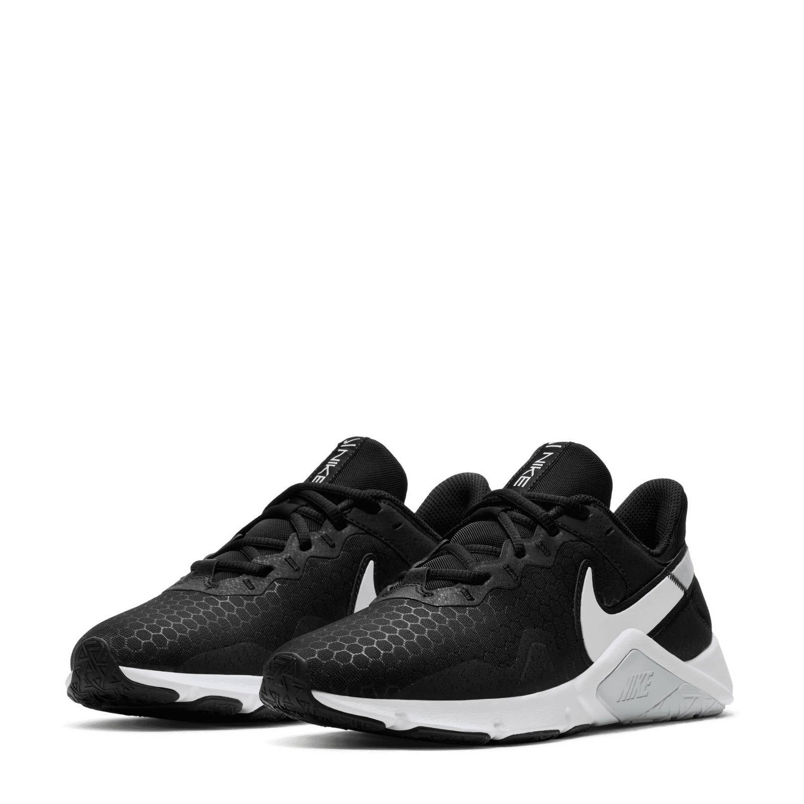 Nike Legend Essential 2 fitness schoenen zwart/wit | wehkamp