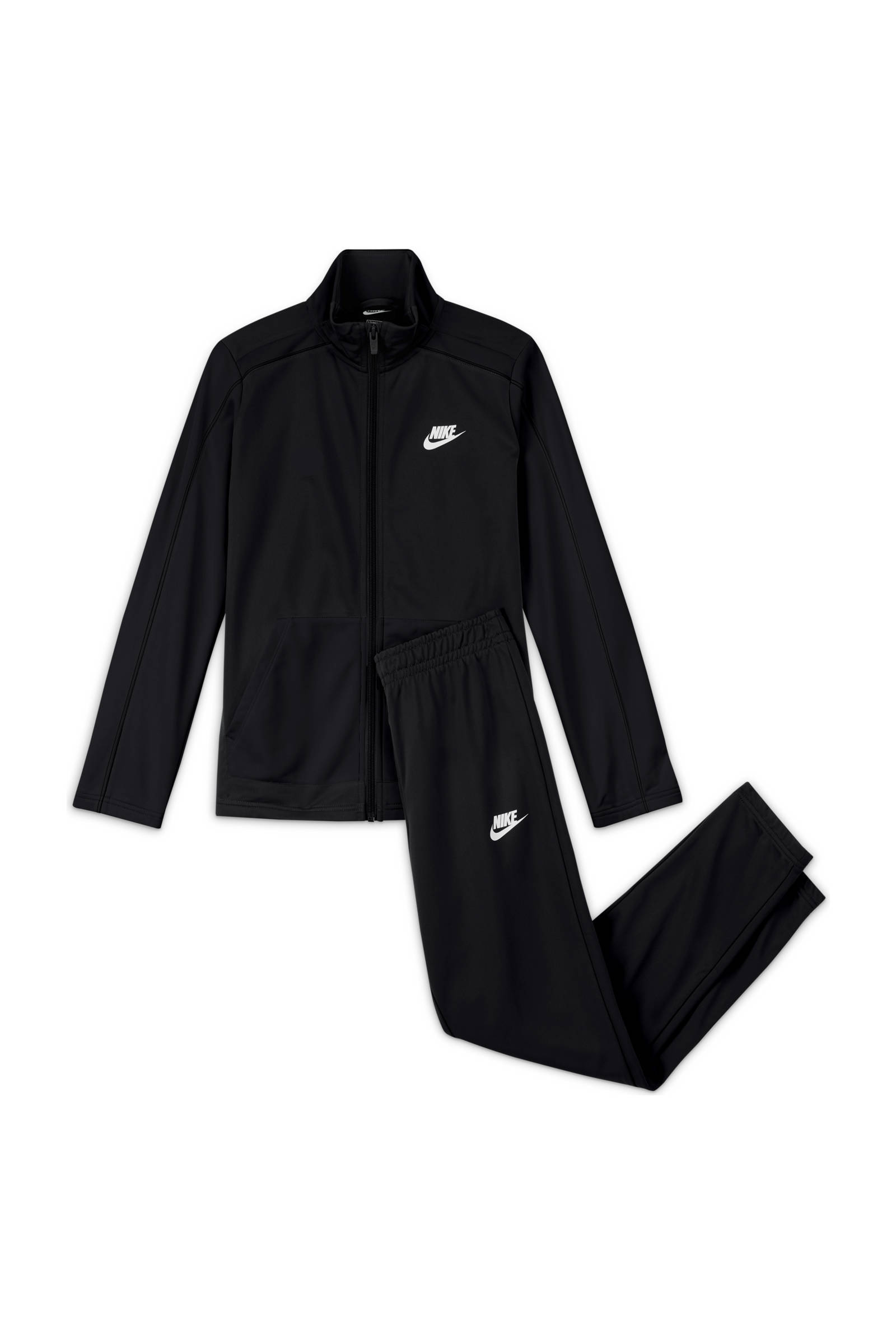 Nike unisex joggingpak zwart | wehkamp