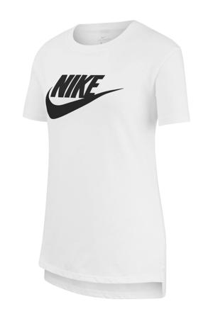 T-shirt wit/zwart