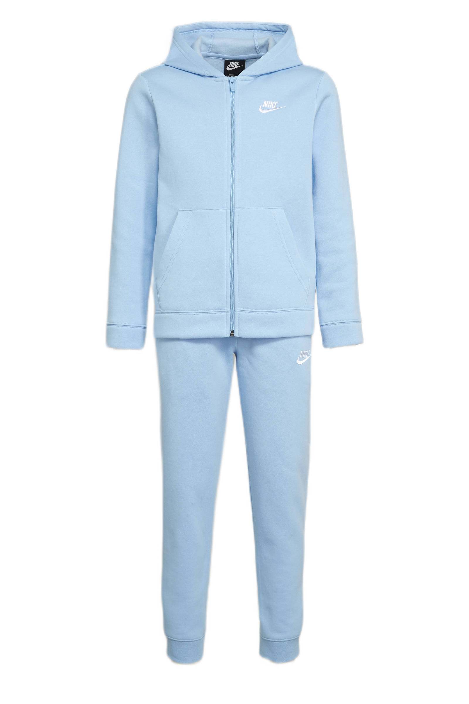 Nike trainingspak lichtblauw | wehkamp
