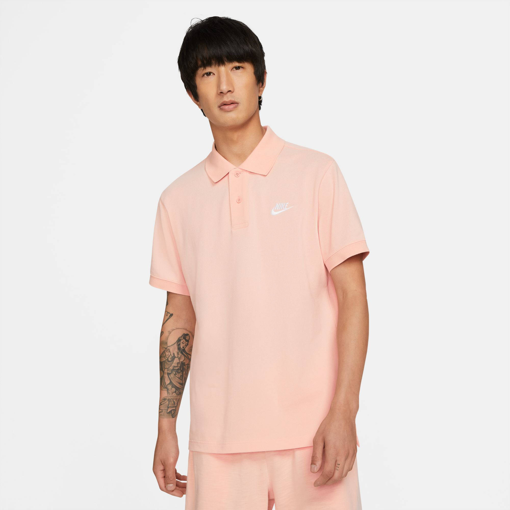 Nike polo oranje | wehkamp