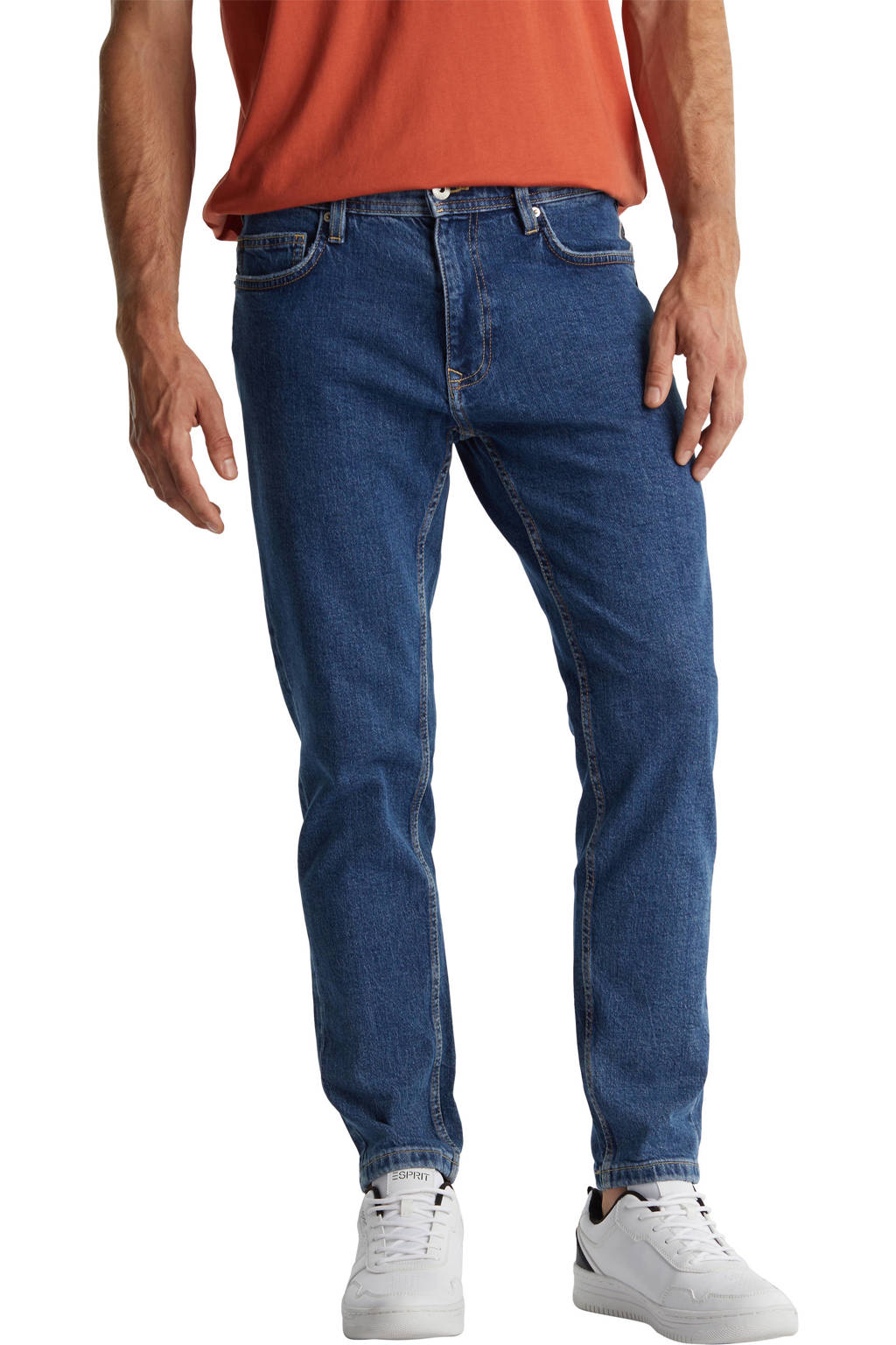 edc Men straight fit jeans stonewashed